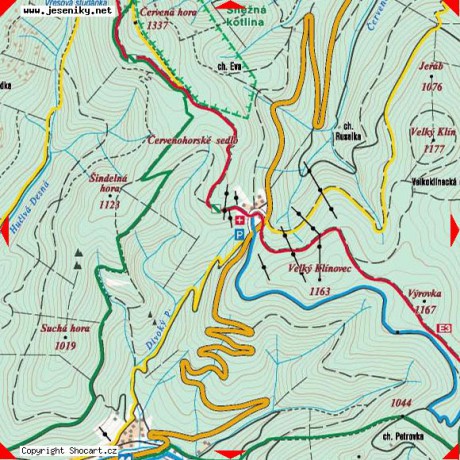 kolem Červenohorskéhop sedla